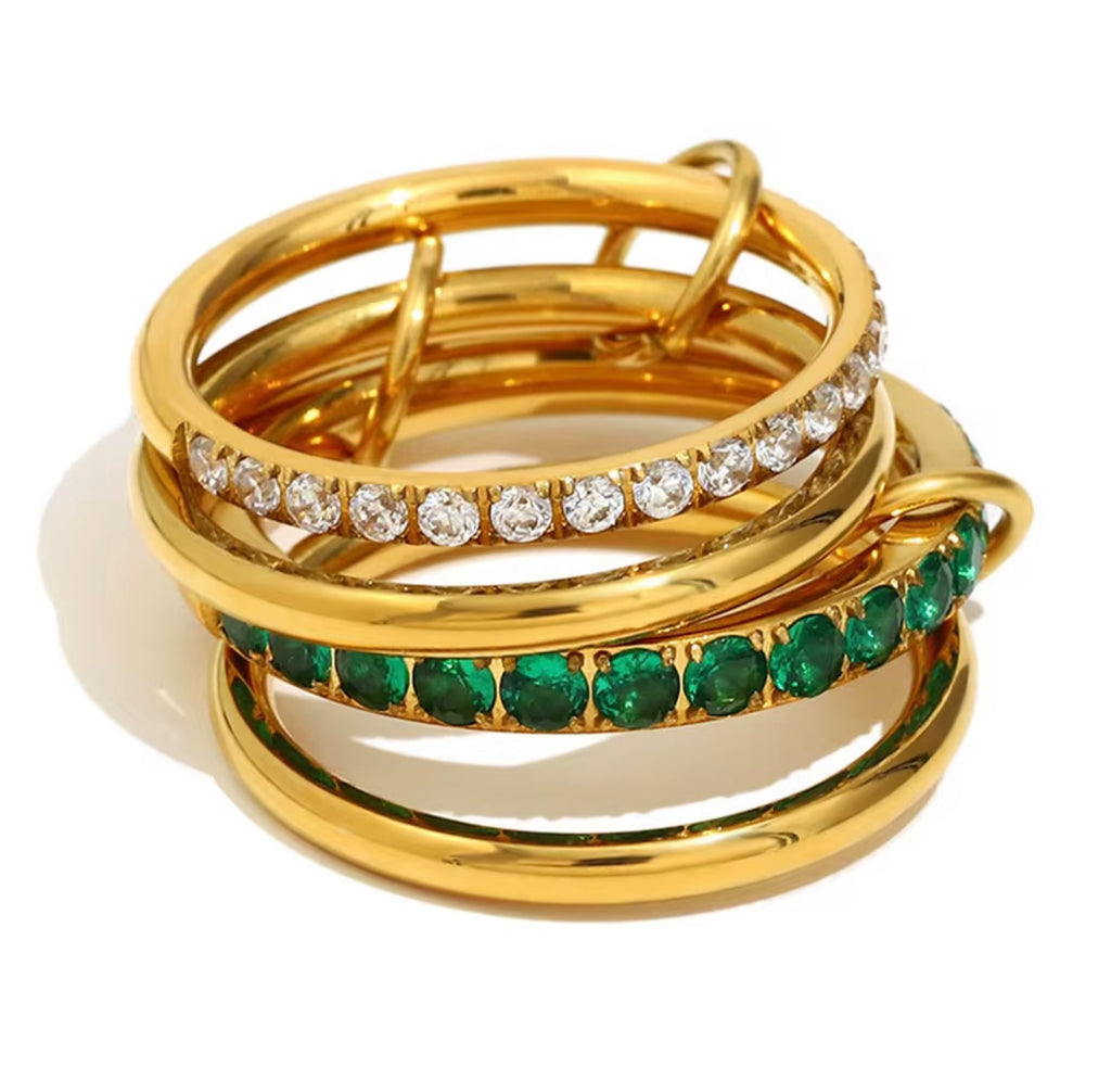Bague Inaya - 4 anneaux