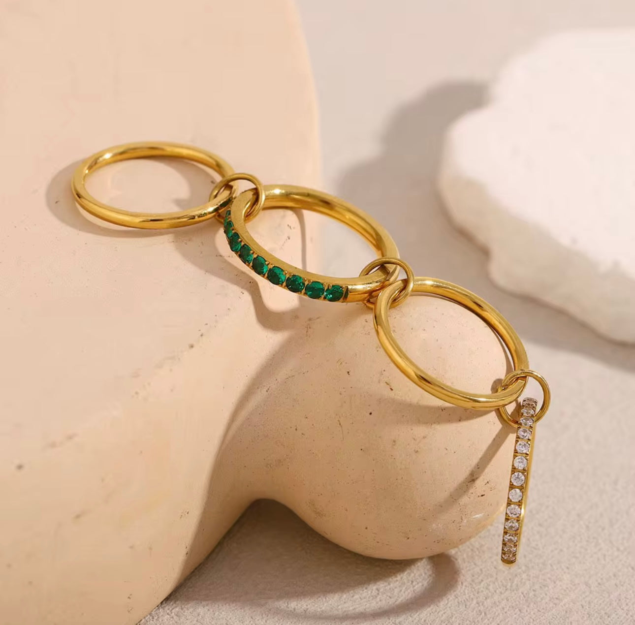 Bague Inaya - 4 anneaux