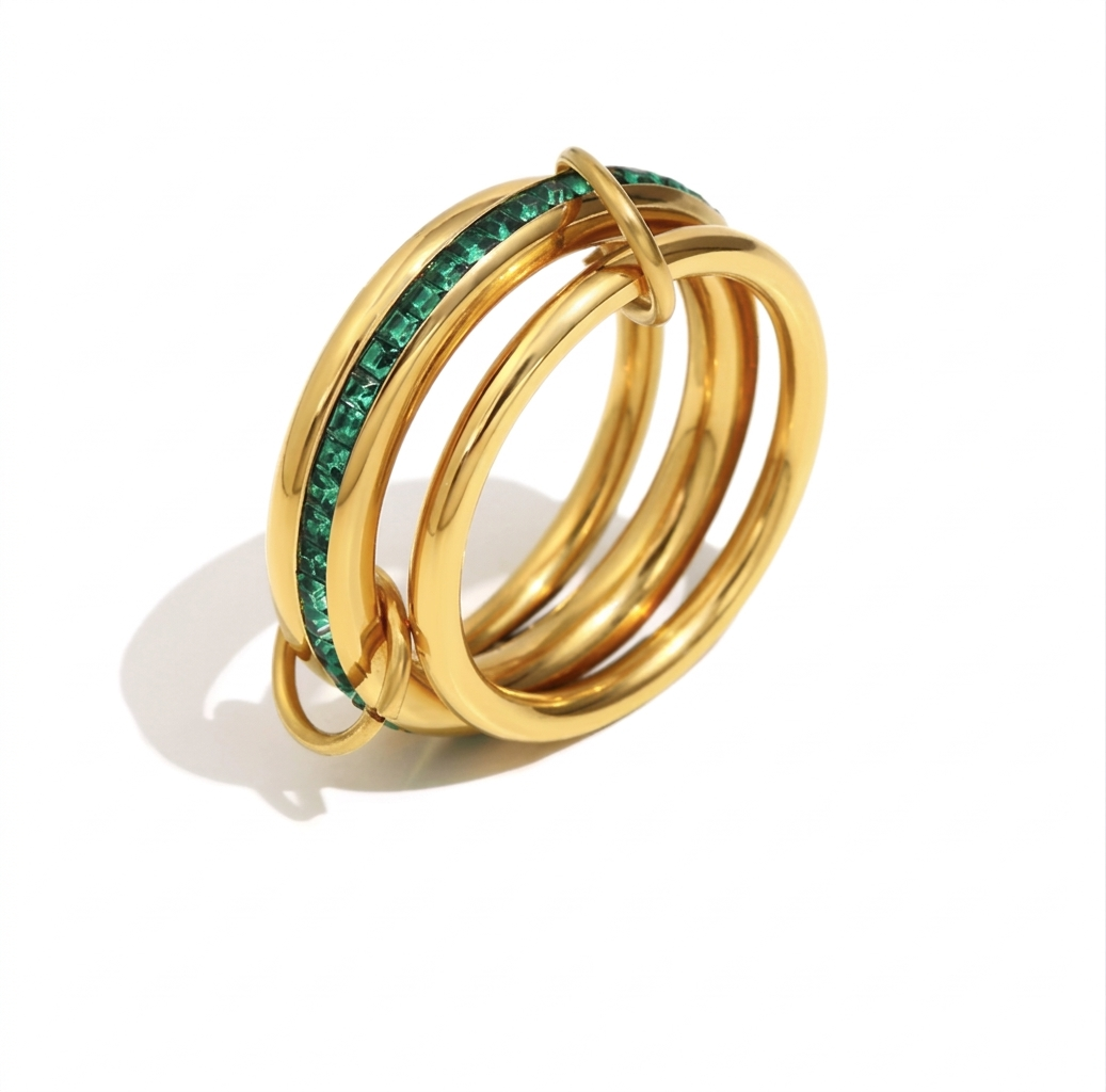 Bague Inaya - 3 anneaux