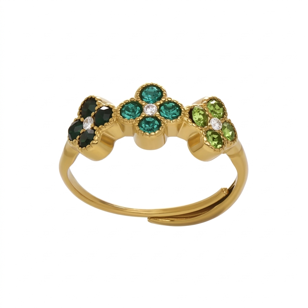 Bague Naely - Vert