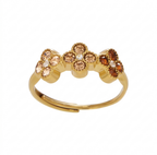 Bague Naely - Marron