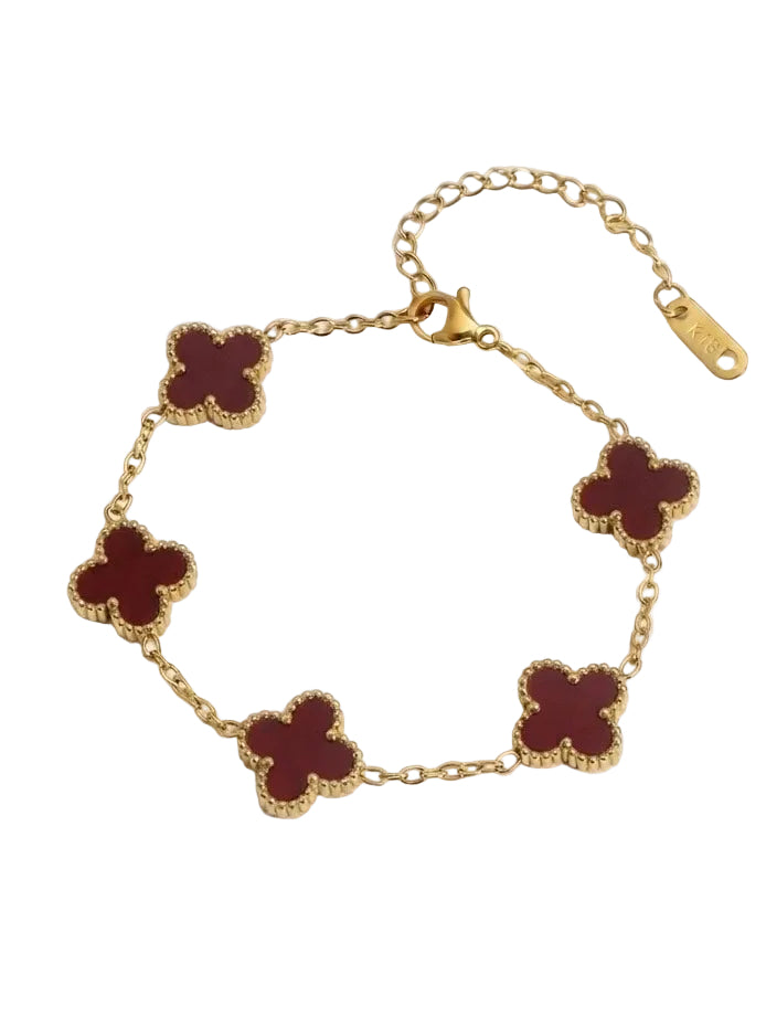 Bracelet Aliyah - Bordeau